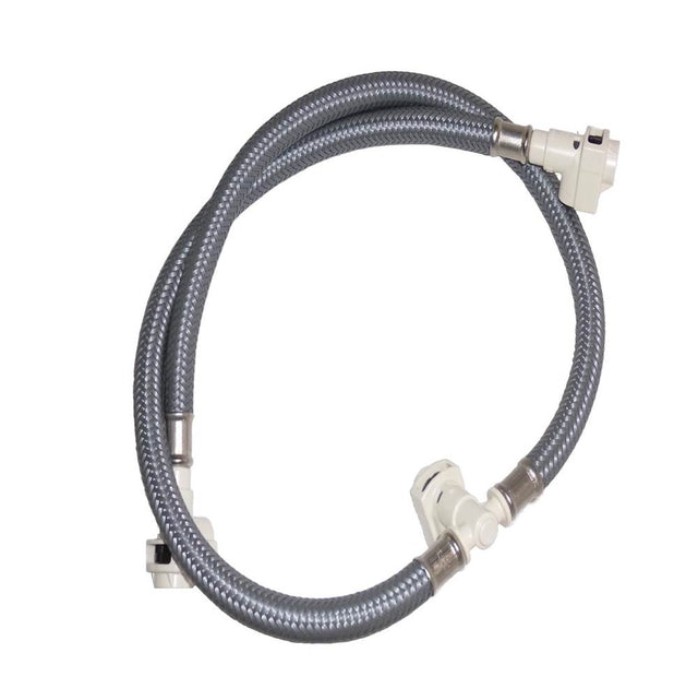 Moen - Widespread Bathroom Sink Faucet Replacement Hose Kit with Duralock Connections - Unfinished