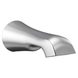 Moen - Flara 1/2-Inch Slip Fit Connection Non-Diverting Tub Spout, Chrome - Chrome