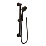 Moen - Eco-Performance Handheld Shower with 24-Inch Slide Bar and 69-Inch Hose, Oil-Rubbed Bronze - Oil Rubbed Bronze