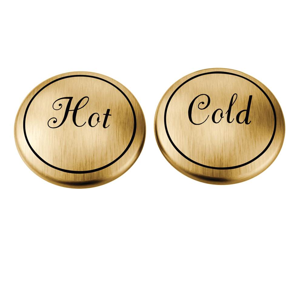 Moen - FINISHED HANDLE CAP KIT BG - Brushed Gold
