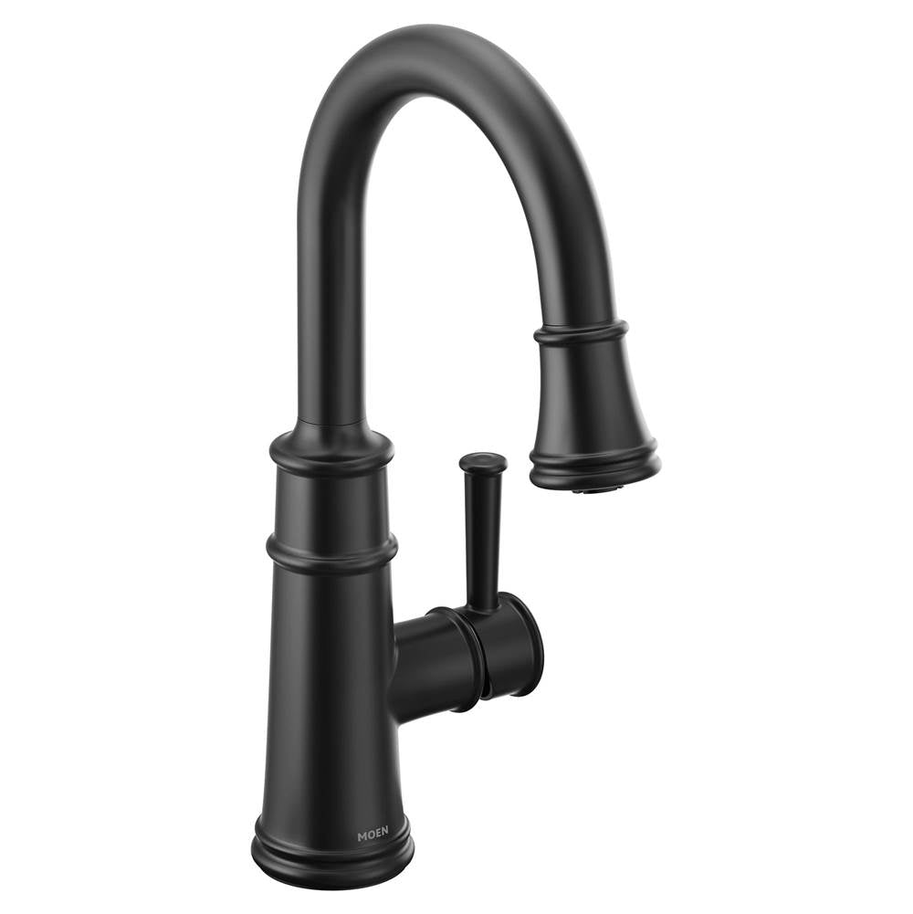 Moen - Belfield Single-Handle Bar Faucet Featuring Reflex in Matte Black - Matte Black