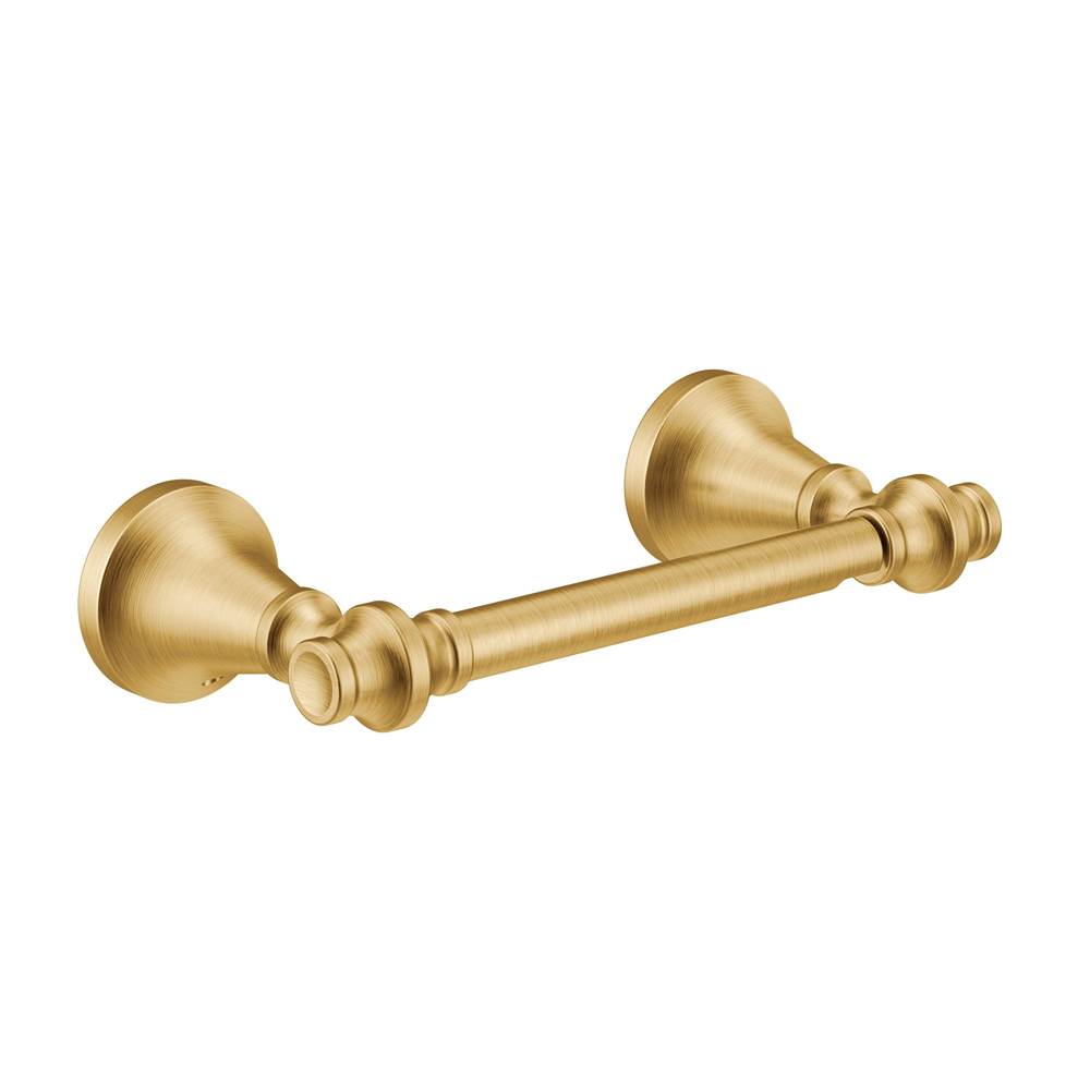 Moen - Brushed Gold Pivoting Paper Holder - Brushed Gold