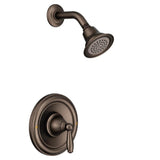 Moen - Brantford Single-Handle Posi-Temp Shower Only Trim Kit in Oil Rubbed Bronze (Valve Sold Separately) - Oil Rubbed Bronze