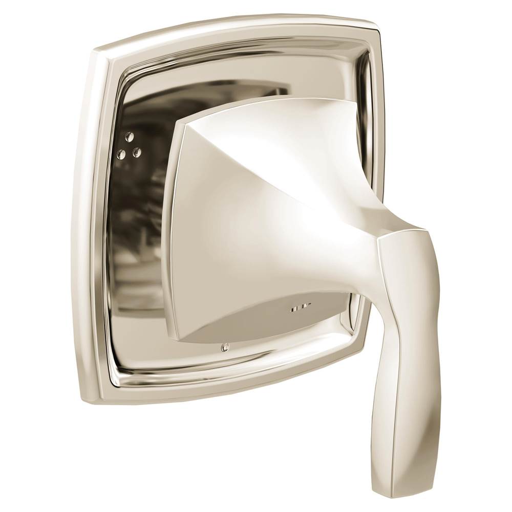Moen - Voss Diverter 3-Function Shower Transfer Valve Trim Kit, Valve Required, Polished Nickel - Polished Nickel