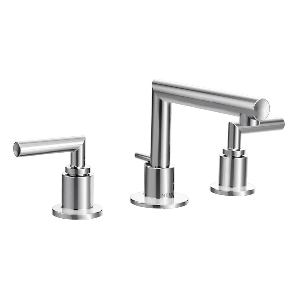 Moen - Arris 8 in. Widespread 2-Handle Bathroom Faucet Trim Kit in Chrome (Valve Sold Separately) - Chrome