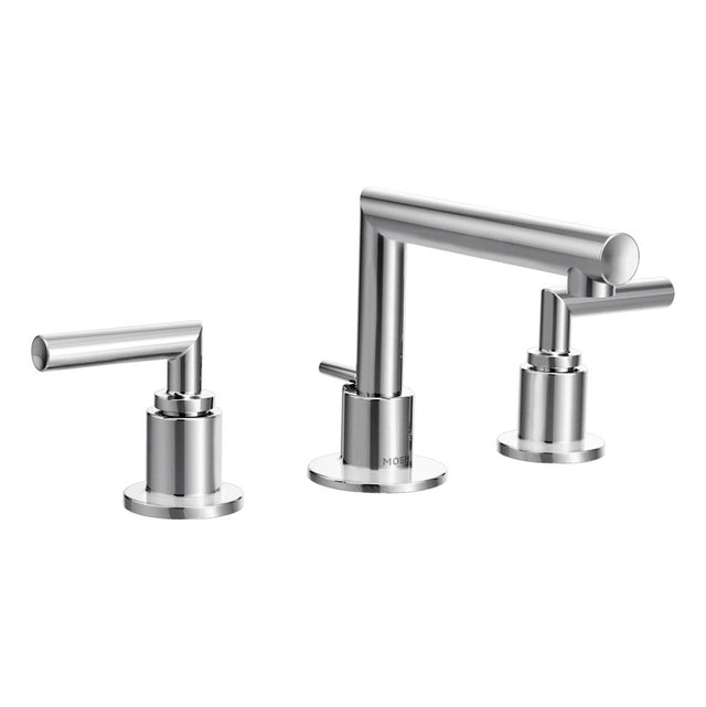 Moen - Arris 8 in. Widespread 2-Handle Bathroom Faucet Trim Kit in Chrome (Valve Sold Separately) - Chrome