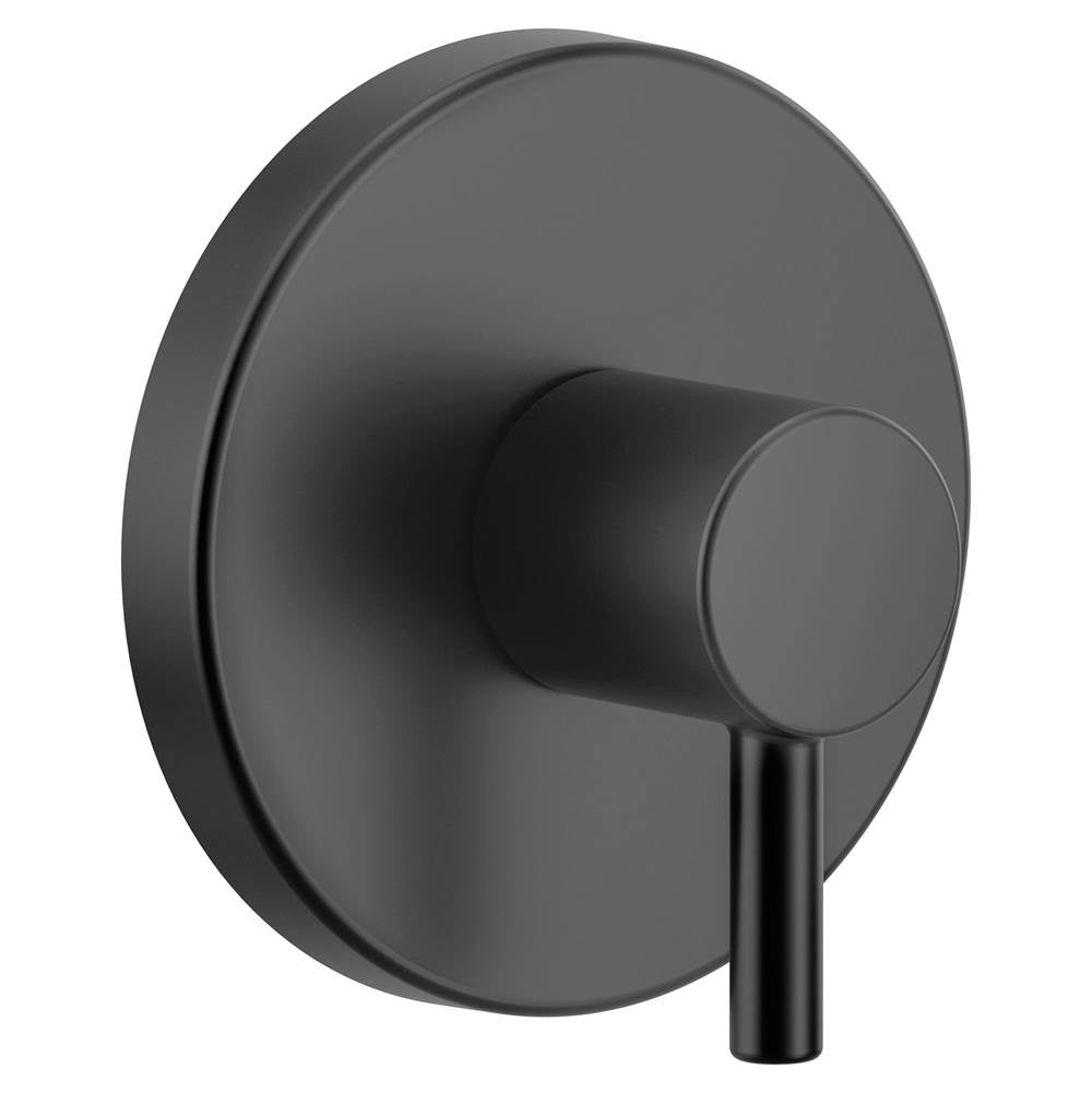 Moen - Align 1-Handle M-CORE Transfer Valve Trim Kit in Matte Black (Valve Sold Separately) - Matte Black