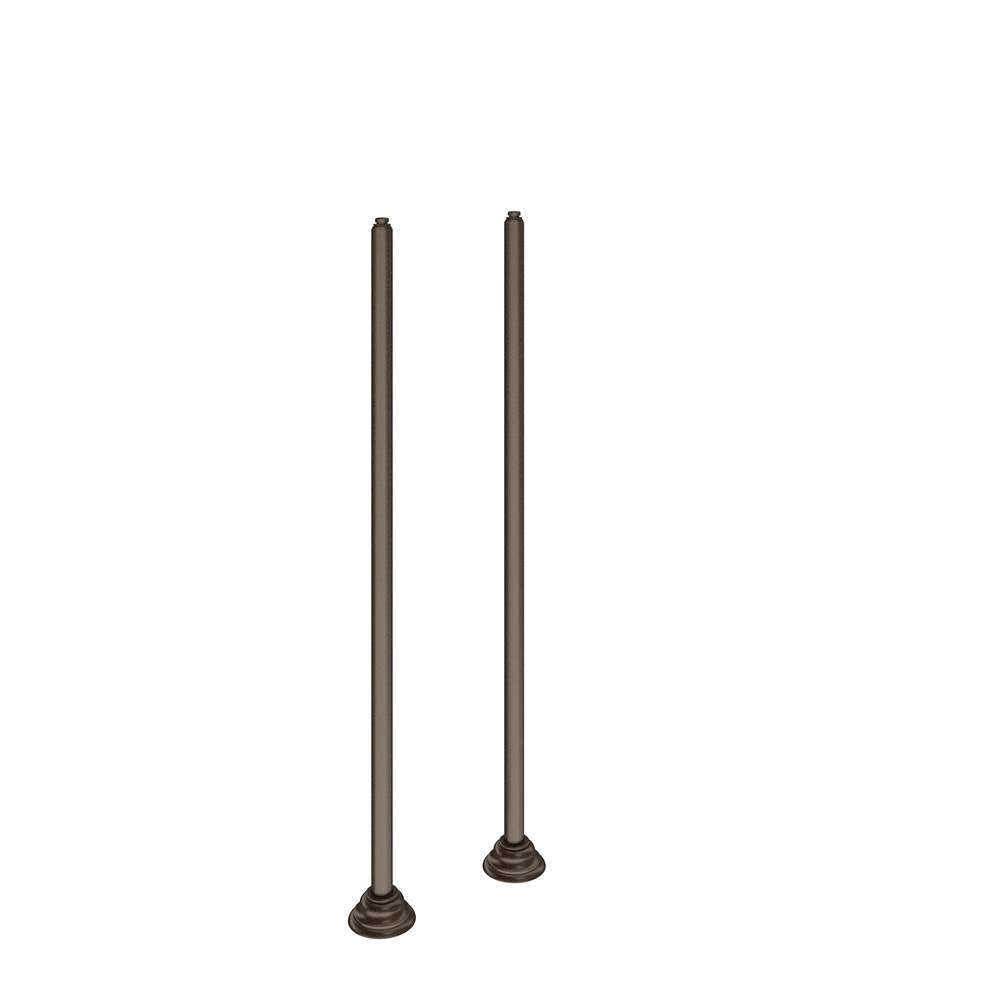 Moen - Weymouth Two Handle Freestanding Tub Filler Risers, Oil Rubbed Bronze - Oil Rubbed Bronze