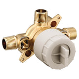 Moen - M-CORE 3-Series 3 Port Shower Mixing Valve with CC/IPC Connections and Stops - Unfinished