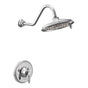Moen - Weymouth Single-Handle Posi-Temp Eco-Performance Shower Trim Kit in Chrome (Valve Sold Separately) - Chrome