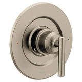 Moen - Gibson Posi-Temp Pressure-Balancing Modern Valve Trim, Valve Required, Brushed Nickel - Brushed Nickel