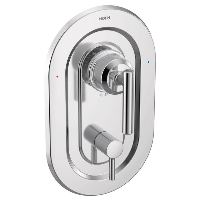 Moen - Gibson Posi-Temp with Built-in 3-Function Transfer Valve Trim Kit, Valve Required, Chrome - Chrome