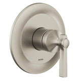 Moen - Flara M-CORE 2-Series 1-Handle Shower Trim Kit in Brushed Nickel (Valve Sold Separately) - Brushed Nickel