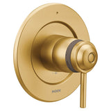 Moen - Align ExactTemp Thermostatic Trim Kit, Valve Required, Brushed Gold - Brushed Gold