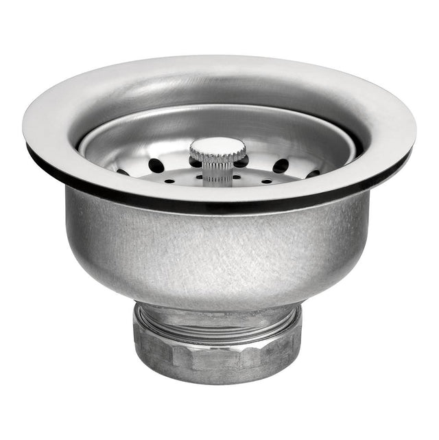 Moen - 3-1/2 Inch Drop-In Basket Strainer with Drain Assembly, Satin - Satin