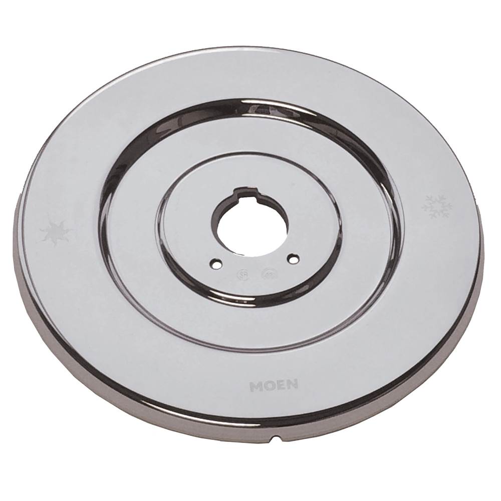 Moen - Chateau Collection Replacement Escutcheon for One-Handle Tub and Shower Faucets, Chrome - Chrome