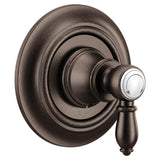 Moen - Weymouth 1-Handle M-CORE Transfer Valve Trim Kit in Oil Rubbed Bronze (Valve Sold Separately) - Oil Rubbed Bronze