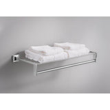 Chrome 24'' Towel Bar With Shelf