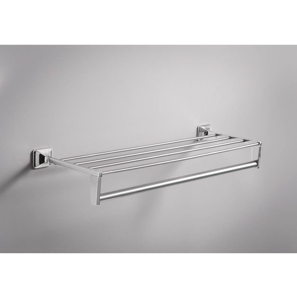 Chrome 24'' Towel Bar With Shelf