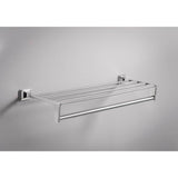 Chrome 24'' Towel Bar With Shelf