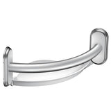 Moen - Chrome 9'' Grab Bar With Corner Shelf - Chrome