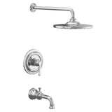 Moen - Colinet M-CORE 2-Series Eco Performance 1-Handle Tub and Shower Trim Kit in Chrome (Valve Sold Separately) - Chrome