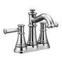Moen - Belfield Two-Handle Centerset Bathroom Faucet, Chrome - Chrome