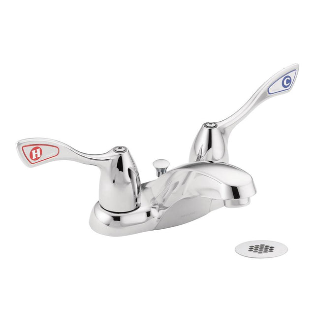 Moen - Chrome two-handle lavatory faucet - Chrome