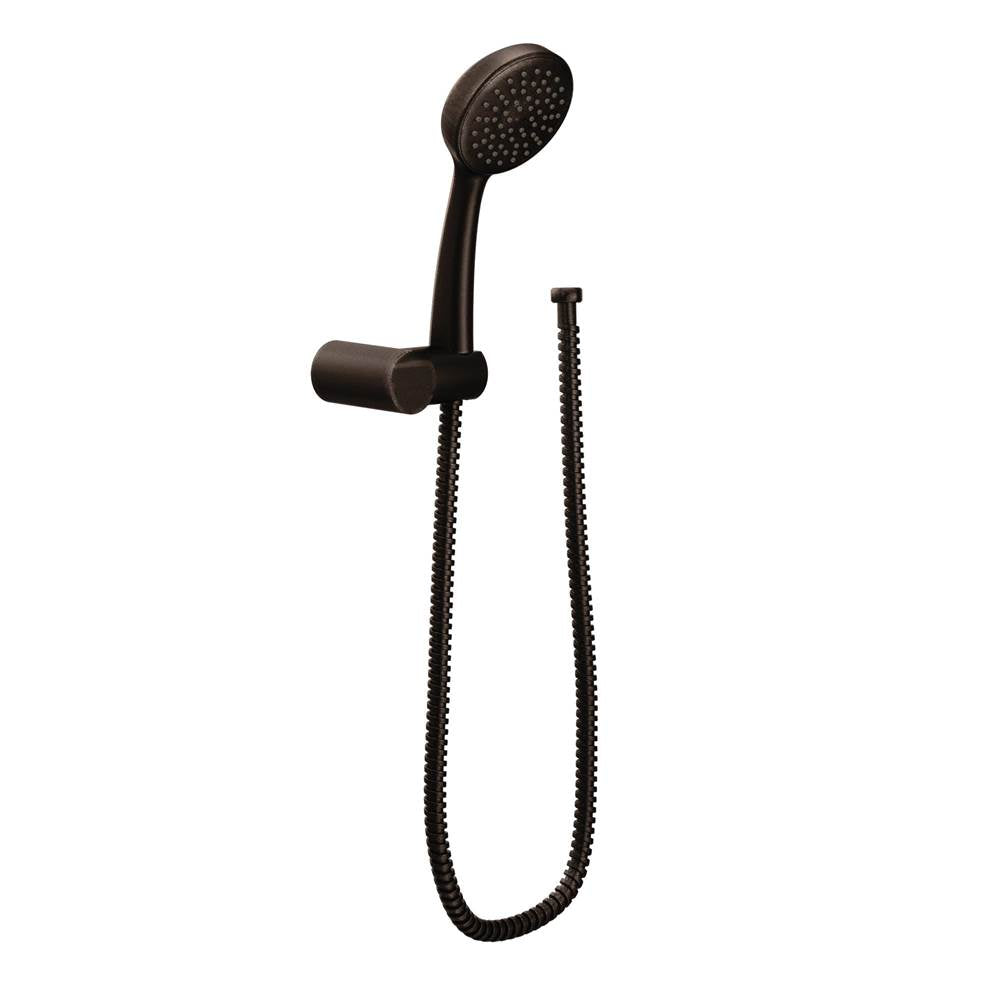 Moen - Eco-Performance Handheld Shower with 69-Inch Hose and Wall Bracket, Oil Rubbed Bronze - Oil Rubbed Bronze