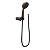 Moen - Eco-Performance Handheld Shower with 69-Inch Hose and Wall Bracket, Oil Rubbed Bronze - Oil Rubbed Bronze
