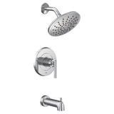 Moen - Gibson M-CORE 2-Series Eco Performance 1-Handle Tub and Shower Trim Kit in Chrome (Valve Sold Separately) - Chrome