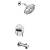 Moen - Align M-CORE 3-Series 1-Handle Tub and Shower Trim Kit in Chrome (Valve Sold Separately) - Chrome