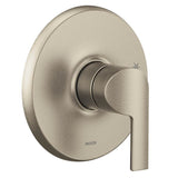 Moen - Doux M-CORE 2-Series 1-Handle Shower Trim Kit in Brushed Nickel (Valve Sold Separately) - Brushed Nickel