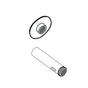 Moen - AC TUBE AND FLANGE FOR FLUSH VALVE - Chrome