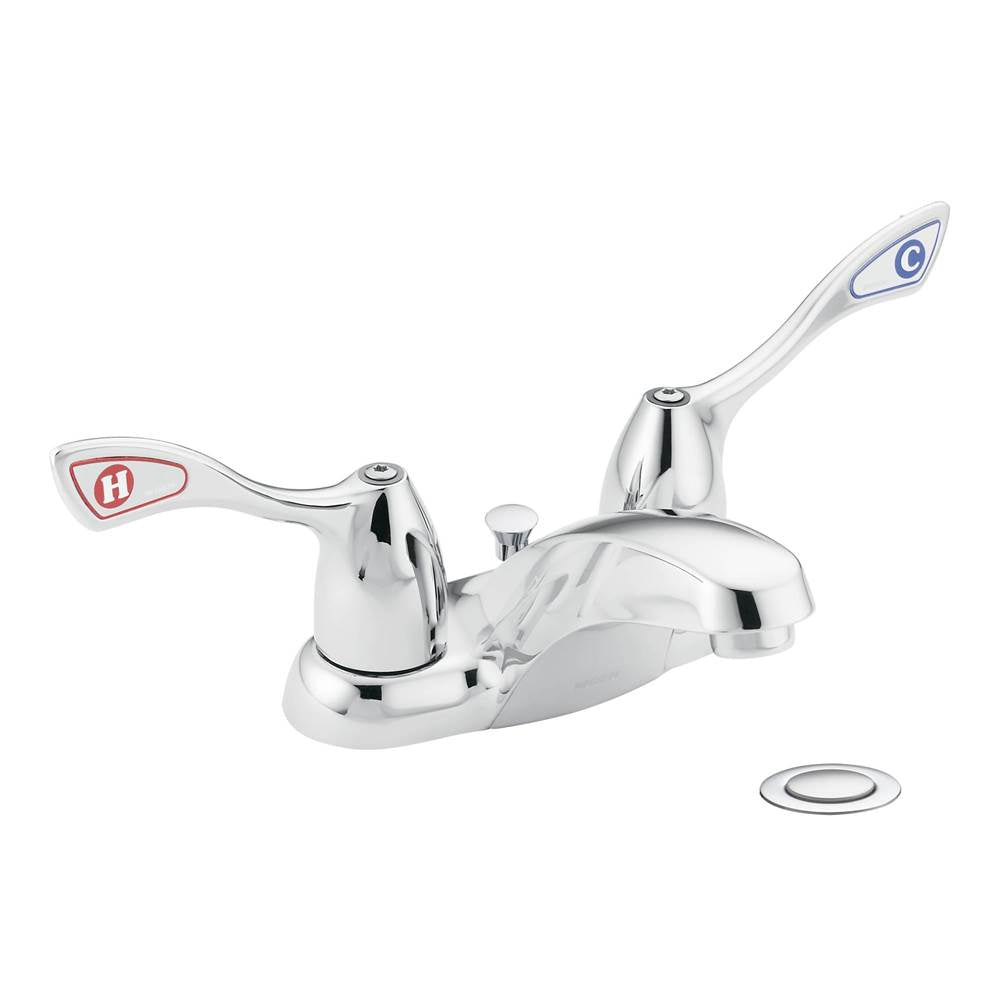 Moen - Chrome two-handle lavatory faucet - Chrome