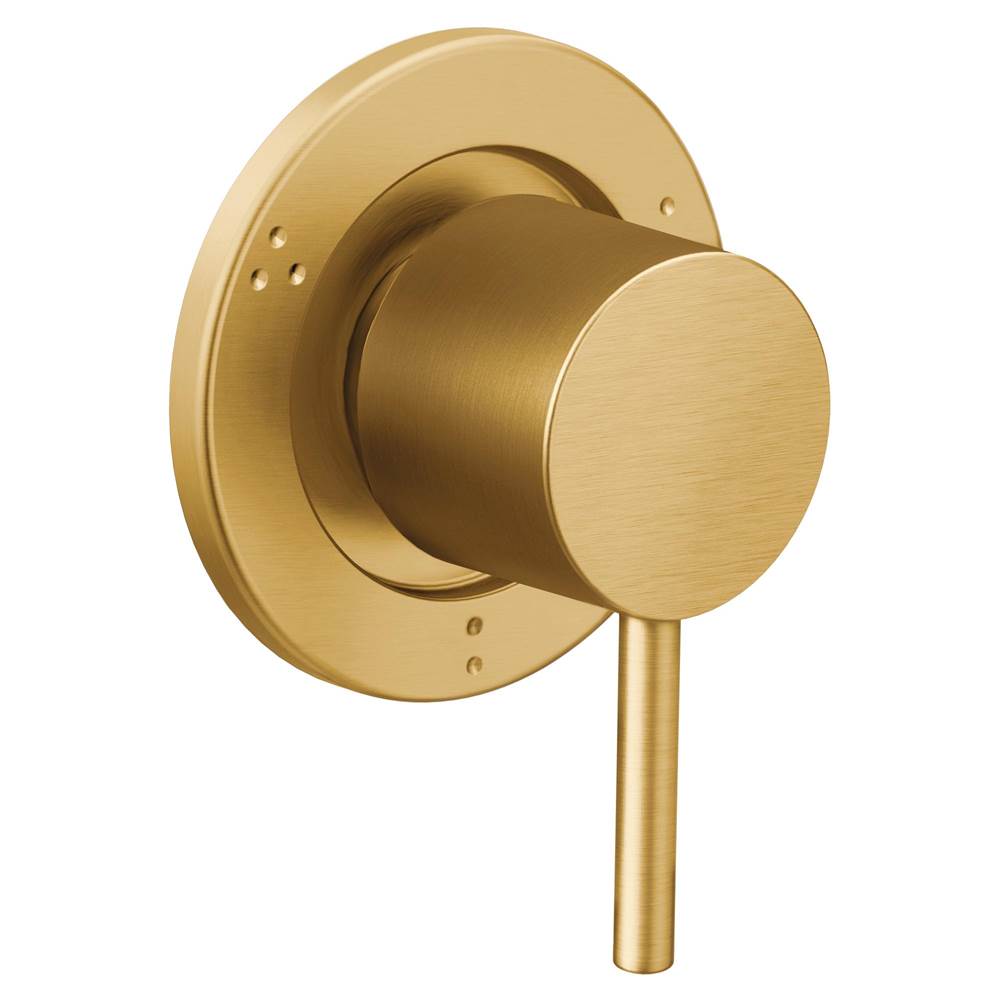 Moen - Align 1-Handle Transfer Valve Trim Kit in Brushed Gold (Valve Sold Separately) - Brushed Gold