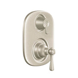 Moen - Kingsley Moentrol Shower Valve with 3-Function Integrated Diverter Valve Trim, Valve Required, Brushed Nickel - Brushed Nickel