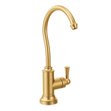 Moen - Sip Traditional Cold Water Kitchen Beverage Faucet with Optional Filtration System, Brushed Gold - Brushed Gold