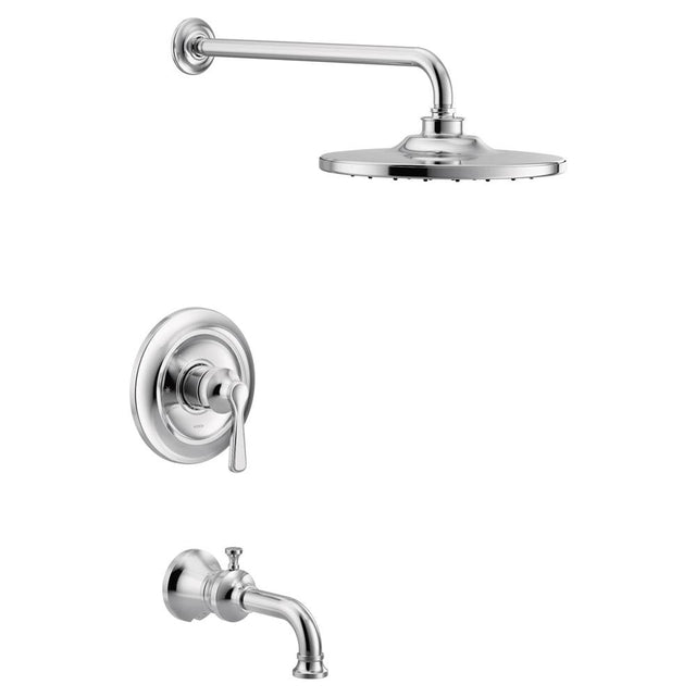 Moen - Colinet M-CORE 3-Series 1-Handle Eco-Performance Tub and Shower Trim Kit in Chrome (Valve Sold Separately) - Chrome