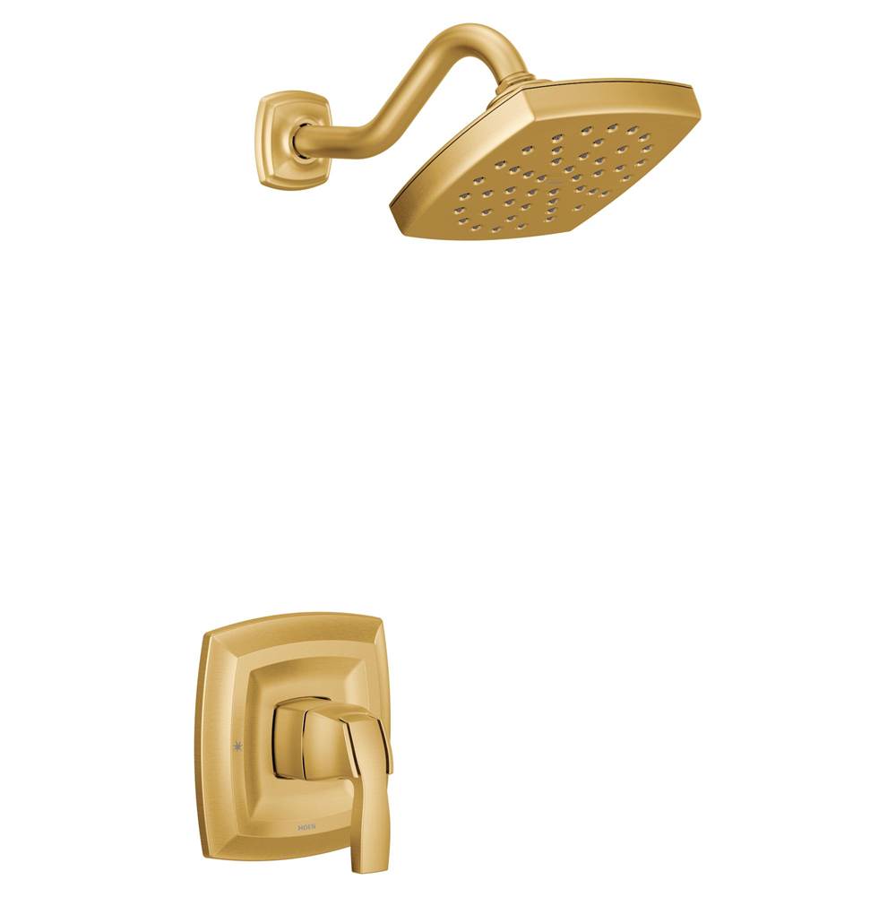 Moen - Voss M-CORE 3-Series 1-Handle Shower Trim Kit in Brushed Gold (Valve Sold Separately) - Brushed Gold