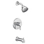 Moen - Vichy M-CORE 2-Series Eco Performance 1-Handle Tub and Shower Trim Kit in Chrome (Valve Sold Separately) - Chrome