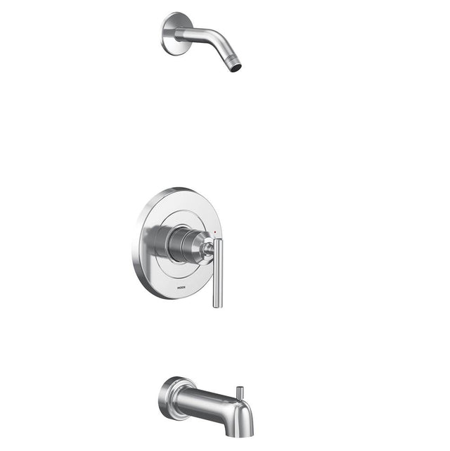 Moen - Gibson M-CORE 2-Series 1-Handle Tub and Shower Trim Kit in Chrome (Valve Sold Separately) - Chrome