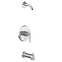 Moen - Gibson M-CORE 2-Series 1-Handle Tub and Shower Trim Kit in Chrome (Valve Sold Separately) - Chrome