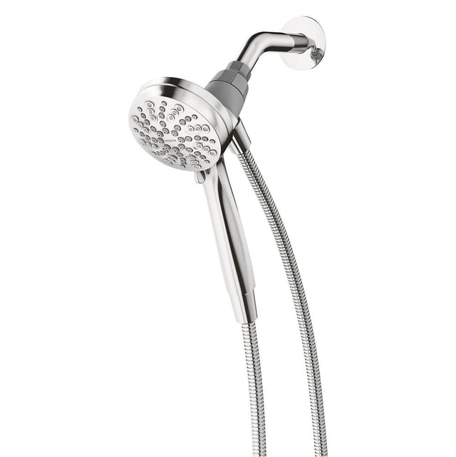 Moen - Engage Magnetix 4-Inch Six-Function Handheld Showerhead with Magnetic Docking System, Chrome - Chrome