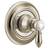 Moen - Weymouth 1-Handle M-CORE Transfer Valve Trim Kit in Polished Nickel (Valve Sold Separately) - Polished Nickel