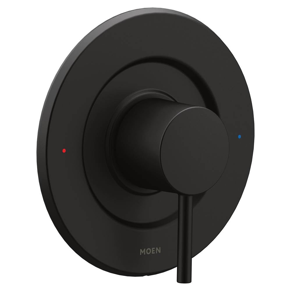Moen - Align Single-Handle Posi-Temp Valve Trim Kit in Matte Black (Valve Sold Separately) - Matte Black