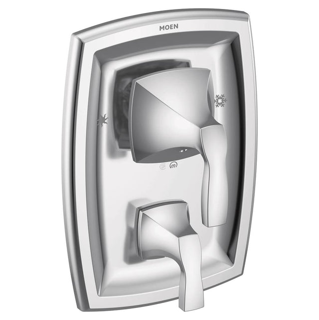 Moen - Voss Posi-Temp with Built-in 3-Function Transfer Valve Trim Kit, Valve Required, Chrome - Chrome