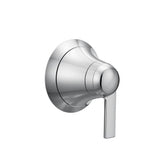 Moen - Doux Volume Control Trim Kit, Valve Required, Chrome - Chrome