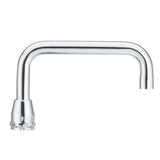 Chrome commerical spout