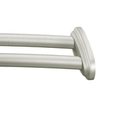 Moen - Brushed Nickel Adjustable Curved Shower Rod - Brushed Nickel